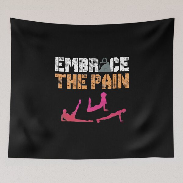Item preview, Embrace The Pain Burpee designed and sold by Desiznn.