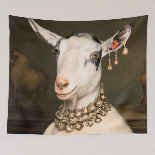 Artikelvorschau, Goat Looks Like a Lady entworfen und verkauft von Bakesales.