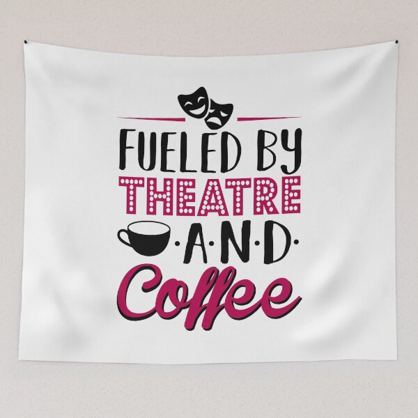Item preview, Fueled by Theatre and Coffee designed and sold by KsuAnn.
