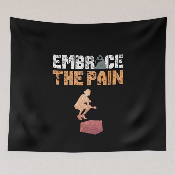 Item preview, Embrace The Pain Workout Bootcamp designed and sold by Desiznn.