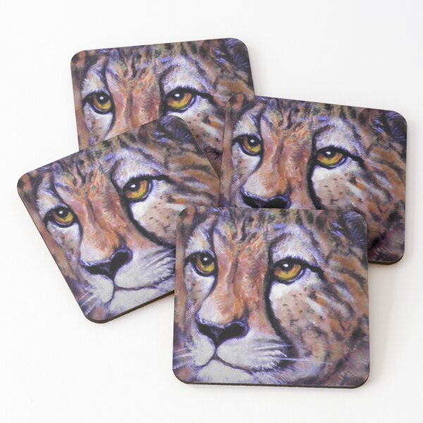 Item preview, Cheetah Cat Painting designed and sold by KVELKY.