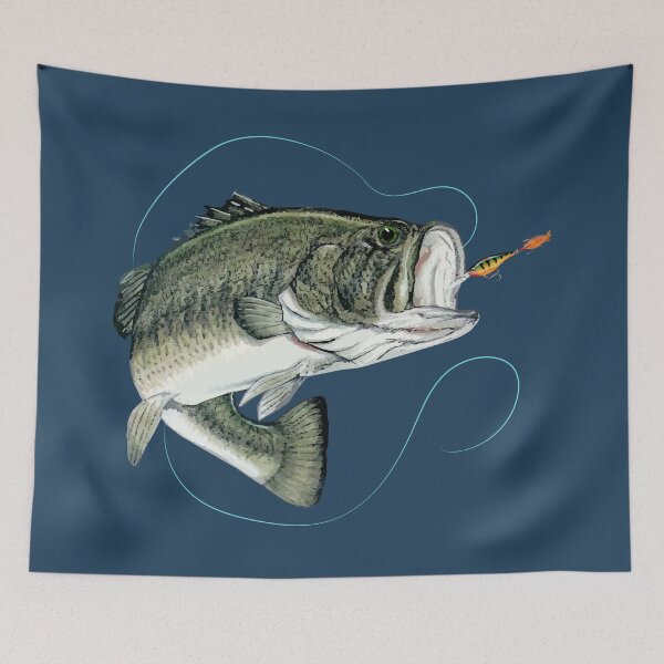 Item preview, Bass Fish'n designed and sold by Warrior Veteran Clothing.