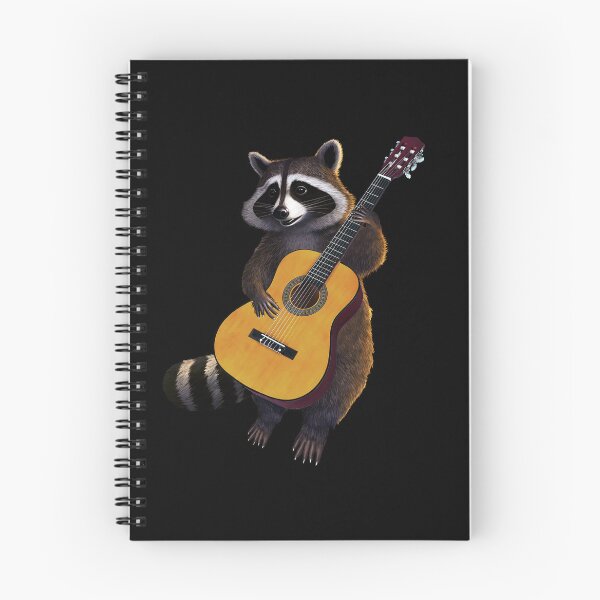 Item preview, Cute Raccoon Playing Guitar | Raccoon playing guitar gif  |   Raccoon designed and sold by TeeARTHY.