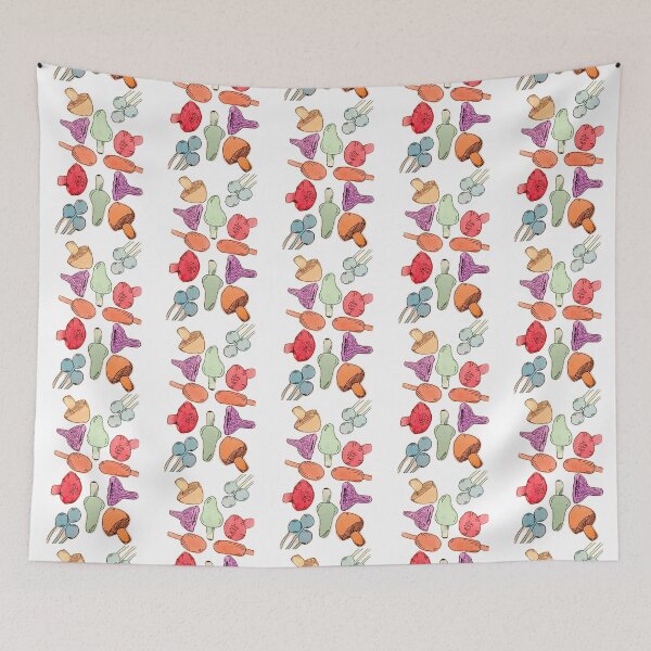 Item preview, mushroom friends designed and sold by Aleshja.