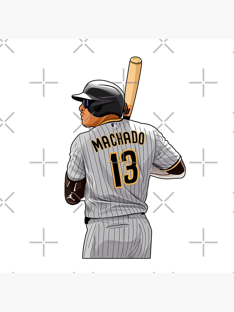 Manny Machado Poster San Diego Padres Canvas Wrap Wall Art 