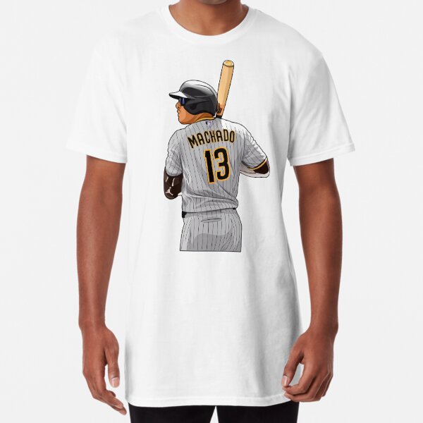 Nike Youth San Diego Padres Manny Machado #13 Yellow T-Shirt