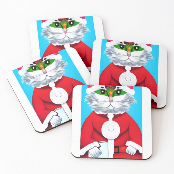 Item preview,  cats santa clause 2022 t-shirt designed and sold by SociableAnimals.