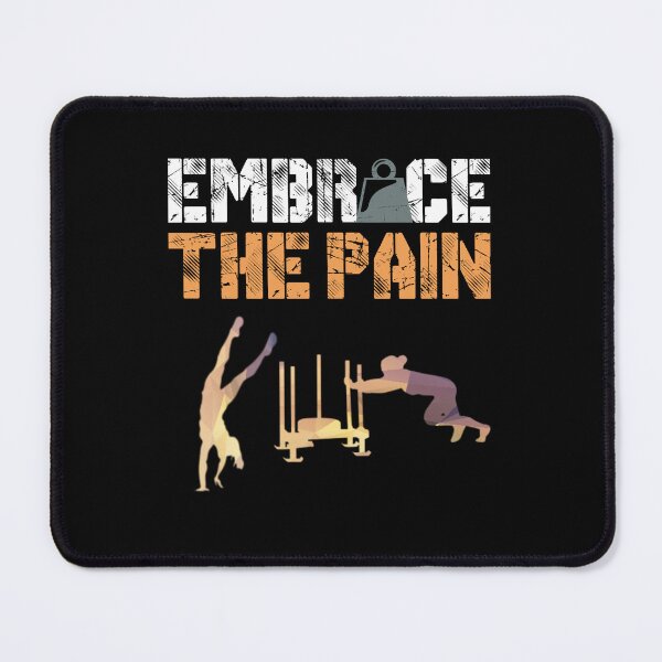 Item preview, Embrace The Pain Fitness Day designed and sold by Desiznn.
