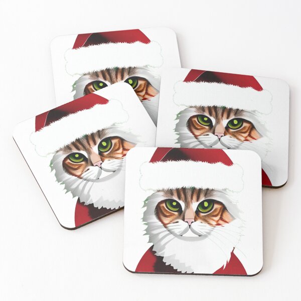 Item preview,  cats santa clause 2022 t-shirt designed and sold by SociableAnimals.