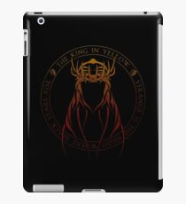 Vinilo o funda para iPad El Rey en Sigil Amarillo (fuego del infierno)