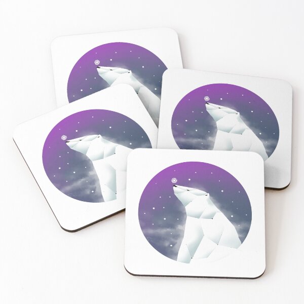 Item preview, Snowflake - Polygon Animal Art designed and sold by HanasPH.
