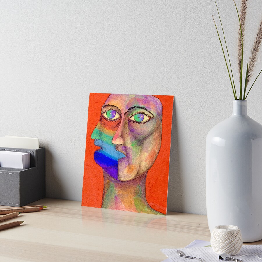 Dualidad Art Board Print