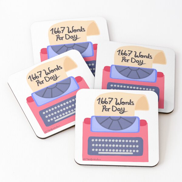 Item preview, 1667 Words Written Per Day designed and sold by MandyRosko.