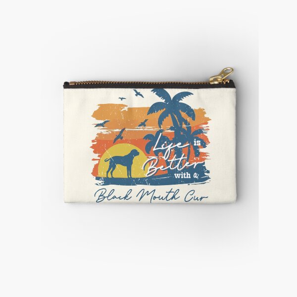 Item preview, Life is Better With Black Mouth Cur Beach Sunset Retro Vintage designed and sold by rafaeltto.