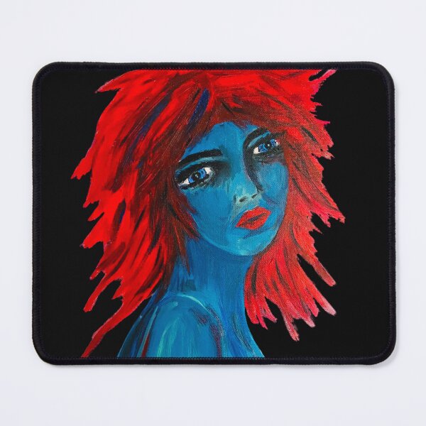 Item preview, Red Hair, Blue Day designed and sold by Raine2Shine.