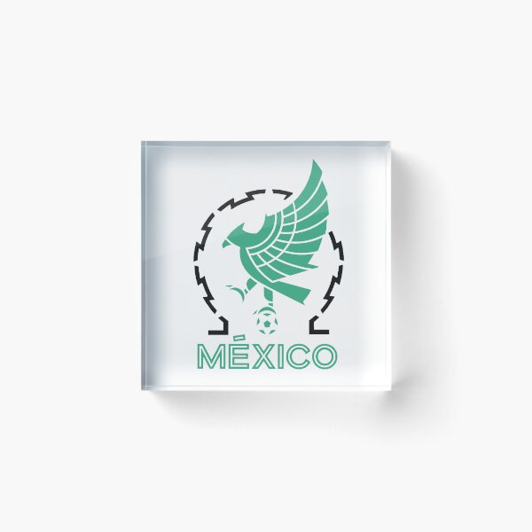Item preview, Mexico Futbol National Team Lite Green Eagle Black Crest designed and sold by ColombiaStore.