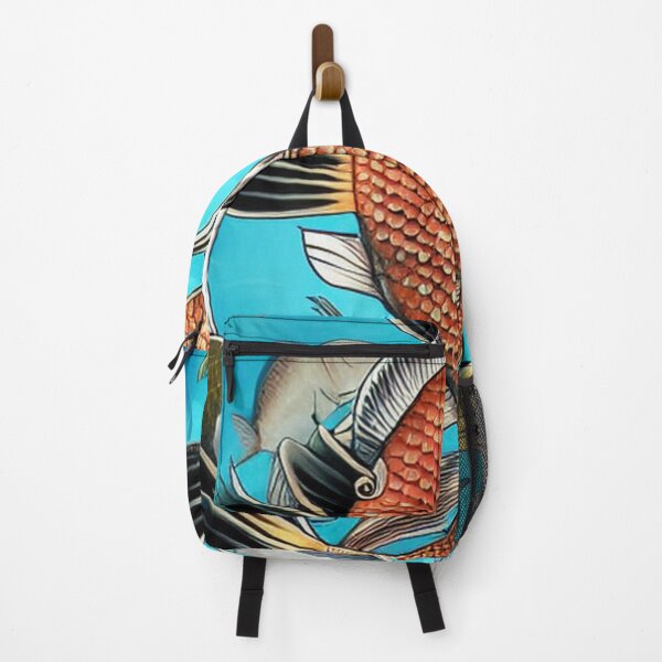 Item preview,  Irezumi Tattoo Style Koi Fish Swimming  designed and sold by DesignerKin.
