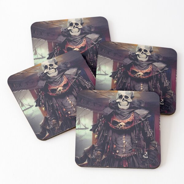 Item preview, Skeleton Pirate Captain  designed and sold by Cracked Rockwell.