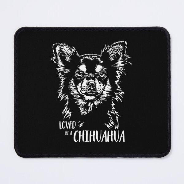 Item preview, Loved by a Chihuahua dog saying designed and sold by dogarts.