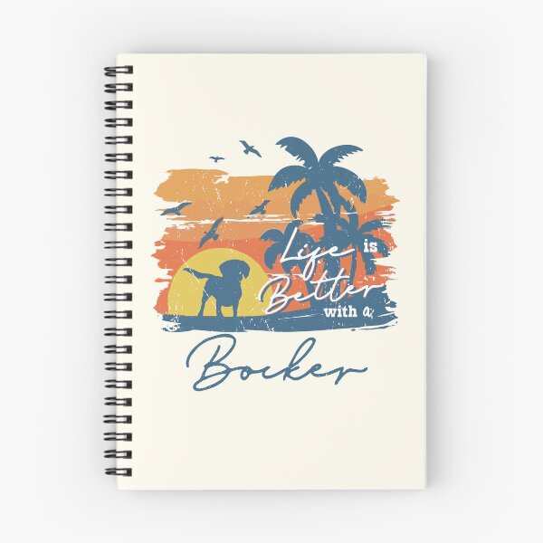 Item preview, Life is Better With Bocker Beach Sunset Retro Vintage designed and sold by rafaeltto.