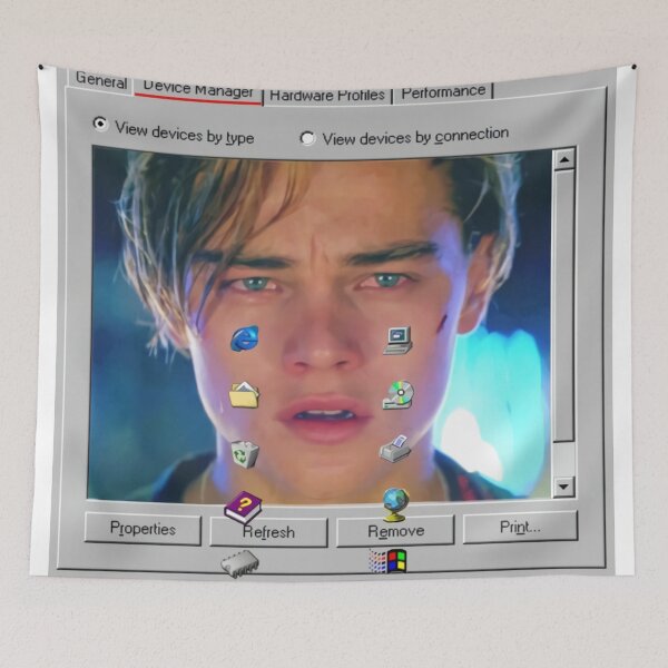 Item preview, Leonardo crying designed and sold by pakane makane.