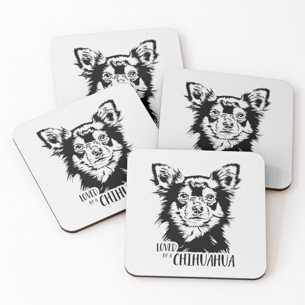 Item preview, Loved by a Chihuahua dog saying designed and sold by dogarts.