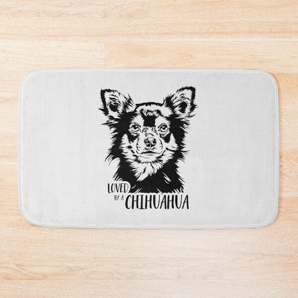 Item preview, Loved by a Chihuahua dog saying designed and sold by dogarts.