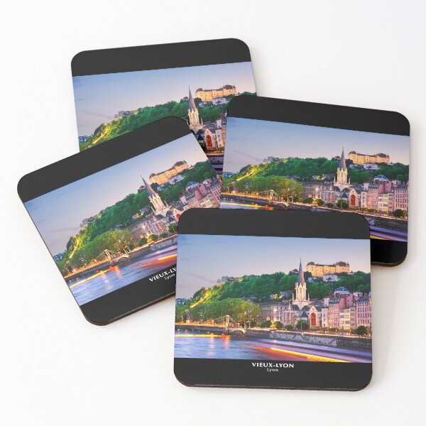 Item preview, Saint-Georges church and sunset over Old Lyon designed and sold by Gaël FONTAINE.