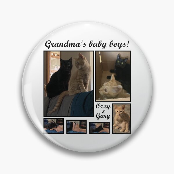 Item preview, Grandma's baby boys! Ozzy and Gary designed and sold by DigitalBrutus.