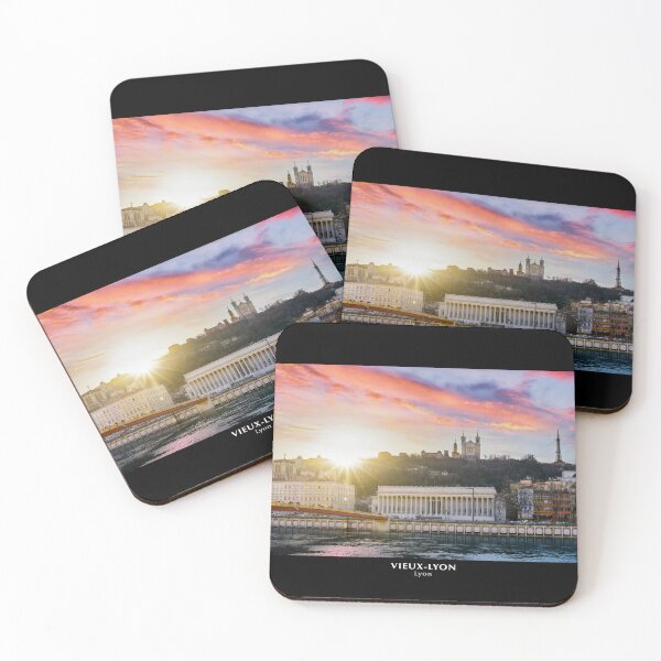 Item preview, Sunset over Old Lyon designed and sold by Gaël FONTAINE.