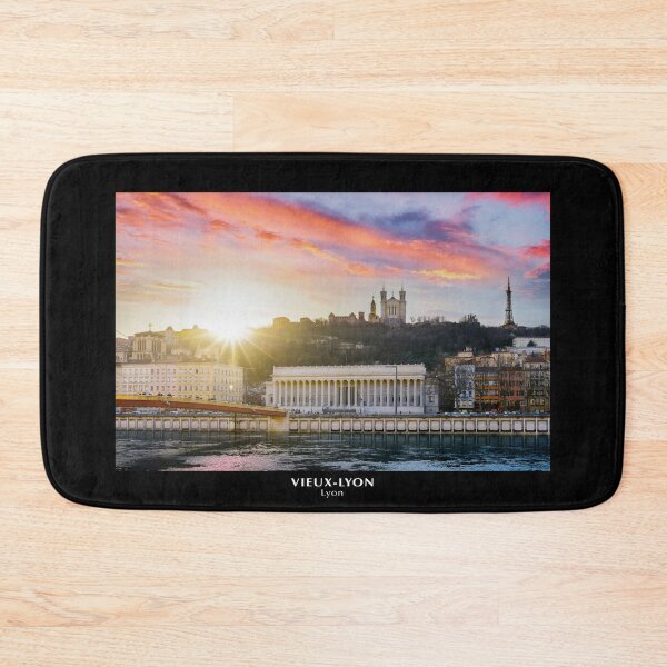 Item preview, Sunset over Old Lyon designed and sold by Gaël FONTAINE.