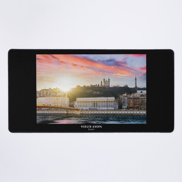 Item preview, Sunset over Old Lyon designed and sold by Gaël FONTAINE.