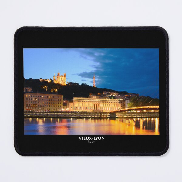 Artikelvorschau, Sonnenuntergang über der Altstadt von Lyon entworfen und verkauft von Gaël FONTAINE.