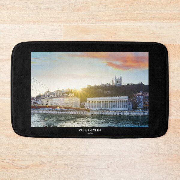 Item preview, Sunset over Old Lyon designed and sold by Gaël FONTAINE.