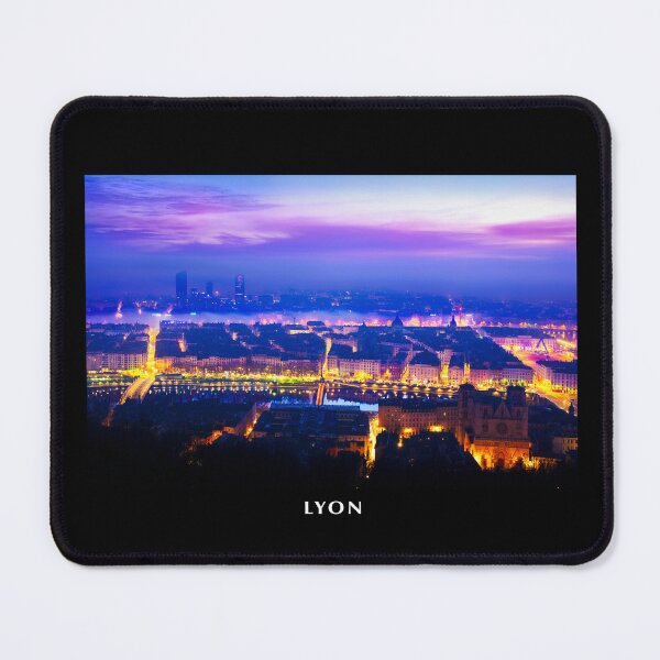 Item preview, Sunrise over the city of Lyon designed and sold by Gaël FONTAINE.