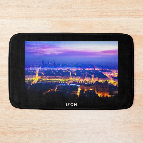 Item preview, Sunrise over the city of Lyon designed and sold by Gaël FONTAINE.