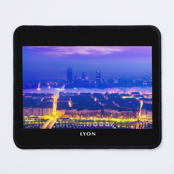Item preview, Sunrise over the city of Lyon designed and sold by Gaël FONTAINE.
