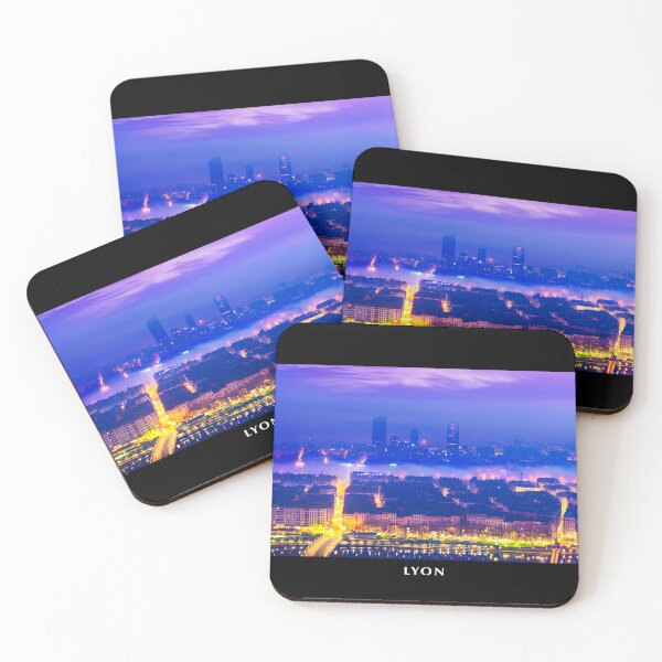 Item preview, Sunrise over the city of Lyon designed and sold by Gaël FONTAINE.