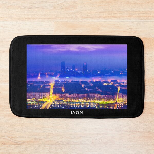 Item preview, Sunrise over the city of Lyon designed and sold by Gaël FONTAINE.