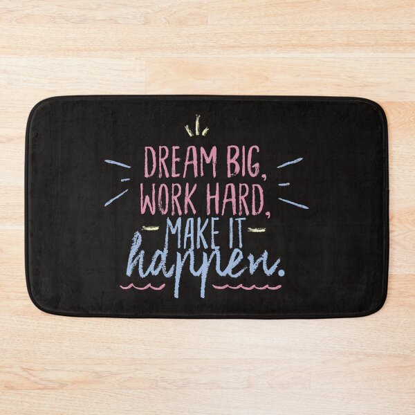 Item preview, Dream Big Work Hard Make It Happen designed and sold by CreatorWorld29.