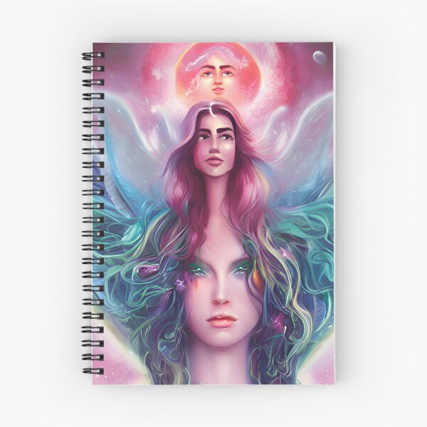 Item preview, cosmic triple goddess designed and sold by v0id3nt1ty.