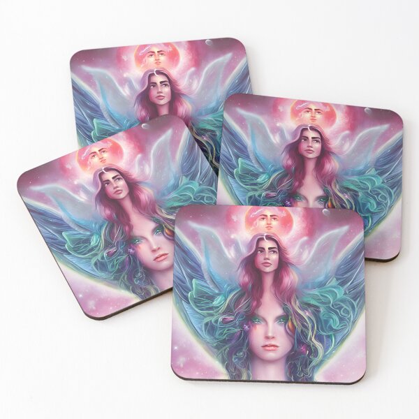 Item preview, cosmic triple goddess designed and sold by v0id3nt1ty.