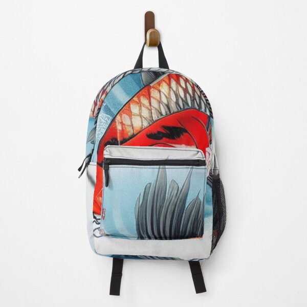 Item preview, Japanese Irezumi Tattoo Style Koi Fish Three Eyed designed and sold by DesignerKin.