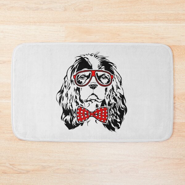 Item preview, Funny Cavalier King Charles Spaniel dog portrait designed and sold by dogarts.