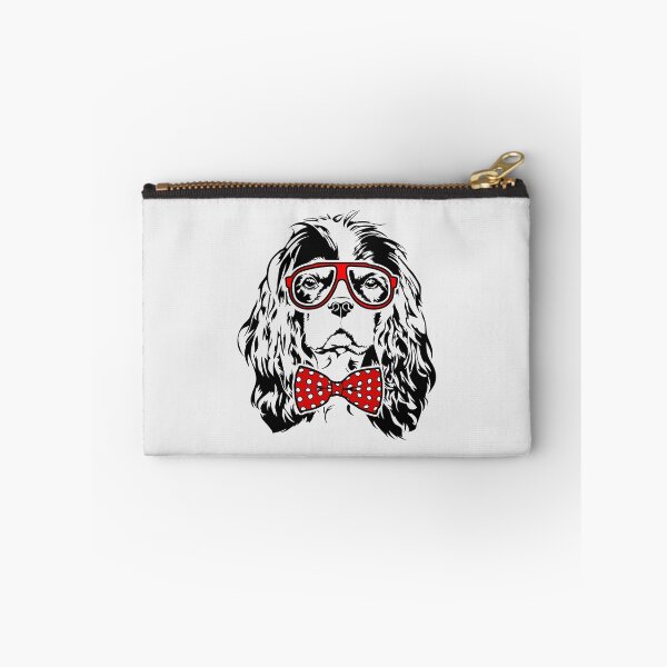 Item preview, Funny Cavalier King Charles Spaniel dog portrait designed and sold by dogarts.