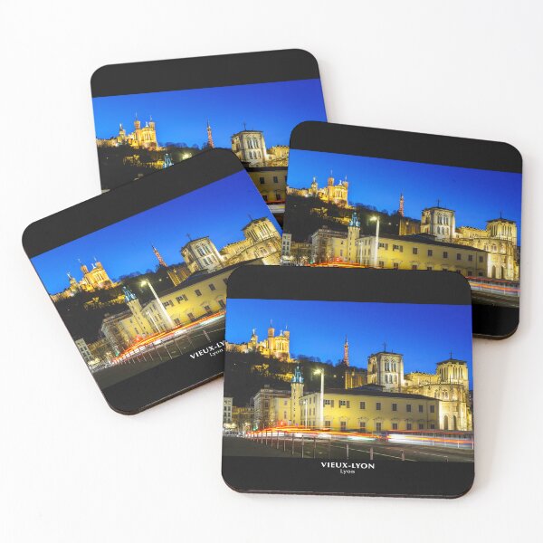 Item preview, Basilica and cathedral of Vieux-Lyon at sunset designed and sold by Gaël FONTAINE.