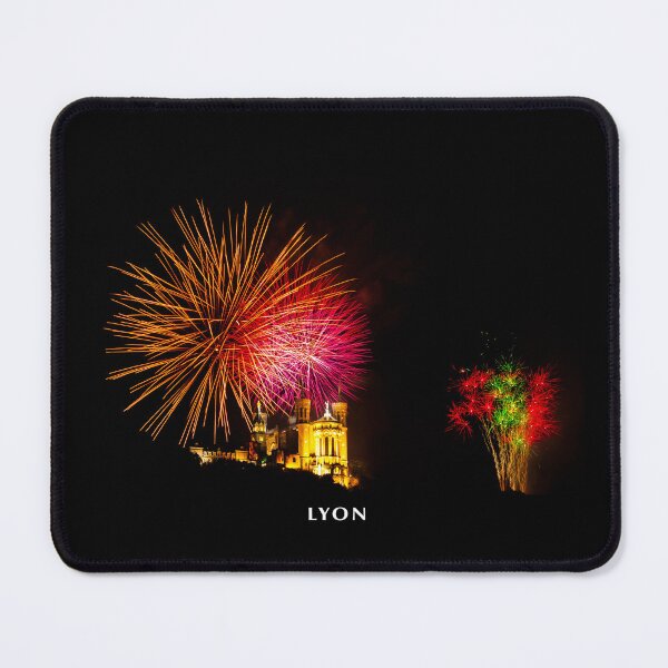 Item preview, Fireworks and Basilica of Fourvière designed and sold by Gaël FONTAINE.