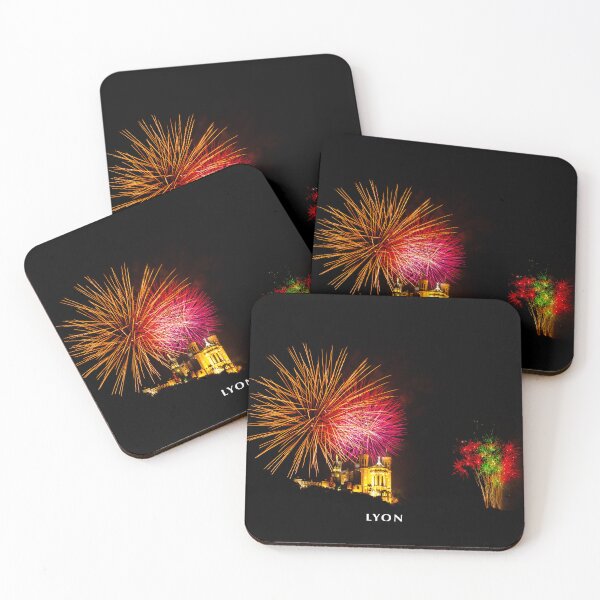 Item preview, Fireworks and Basilica of Fourvière designed and sold by Gaël FONTAINE.