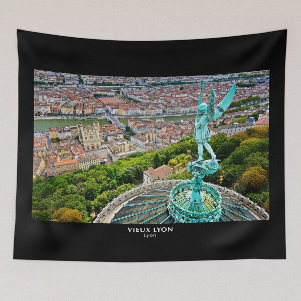 Item preview, Statue of Saint-Michel on the basilica of Fourvière in Lyon designed and sold by Gaël FONTAINE.