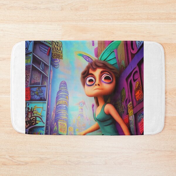 Item preview, Fairy in the City designed and sold by Cracked Rockwell.